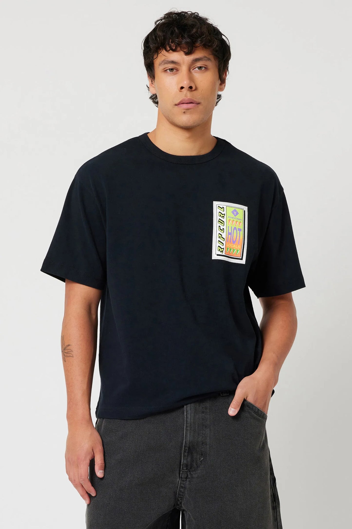 Rip Curl Hot Locals Tee Black