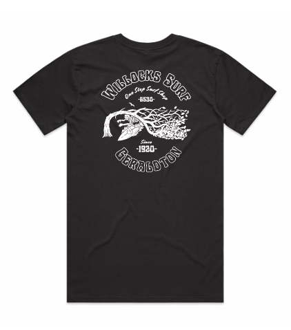 Leaning Tree Barrel Tee-Willocks Surf