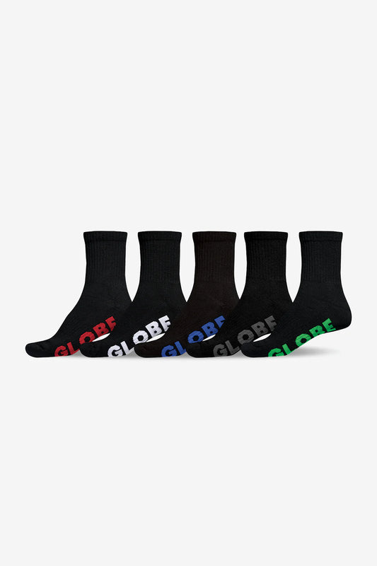 Stealth Crew Sock 5 Pack-Willocks Surf