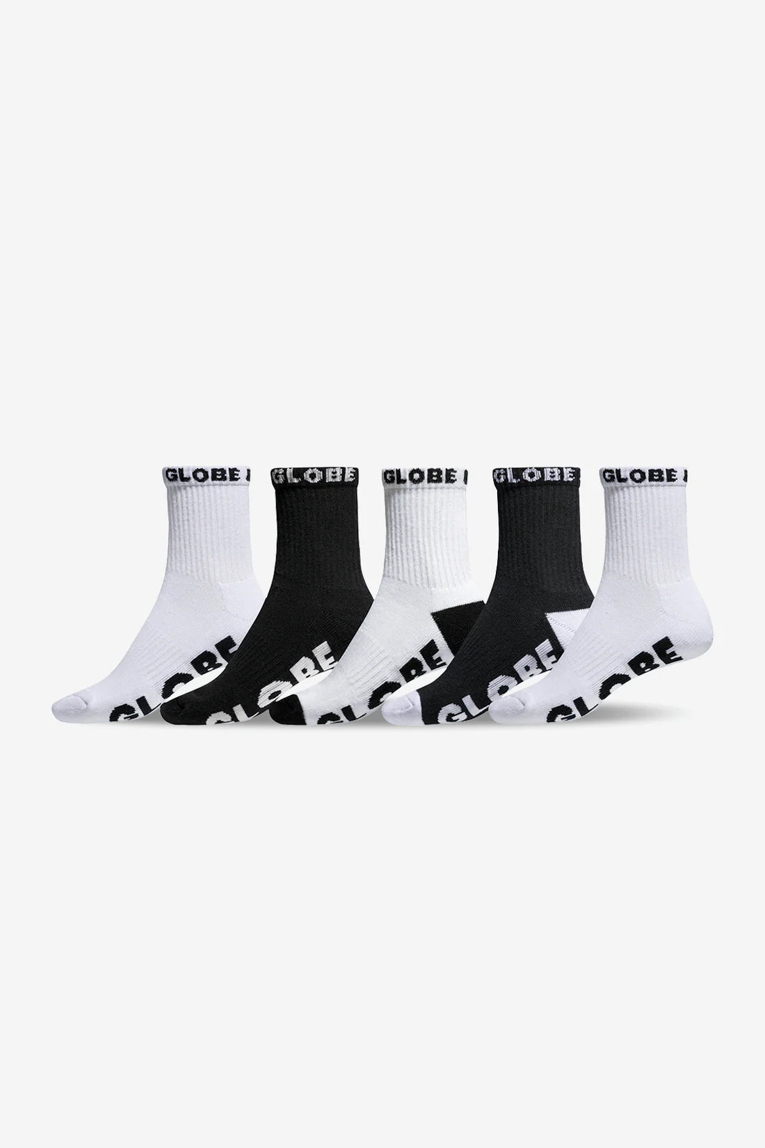 Large Quarter Sock 5 Pack