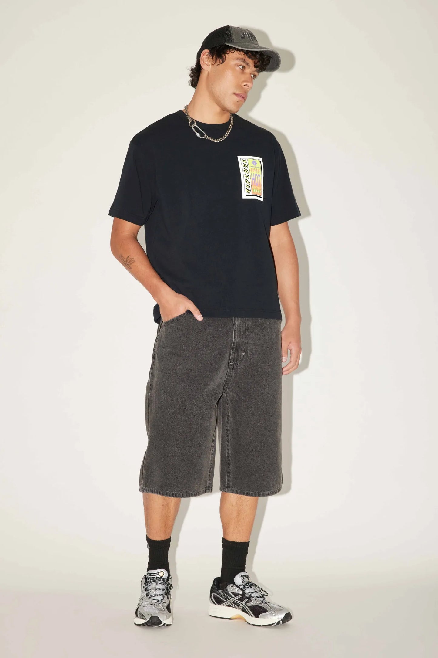 Rip Curl Hot Locals Tee Black