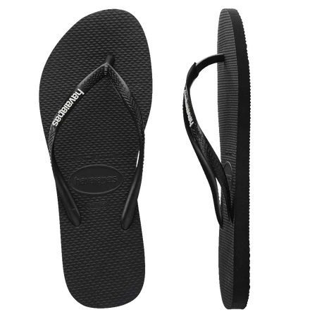 Slim Rubber Logo Black/White-Willocks Surf