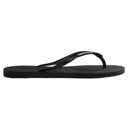 Slim Rubber Logo Black/White