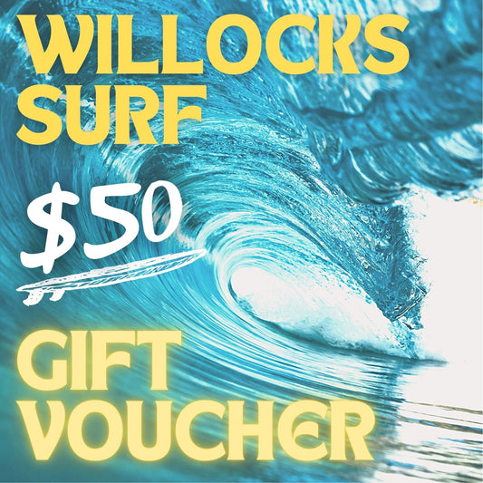 $50 Gift Voucher-Willocks Surf