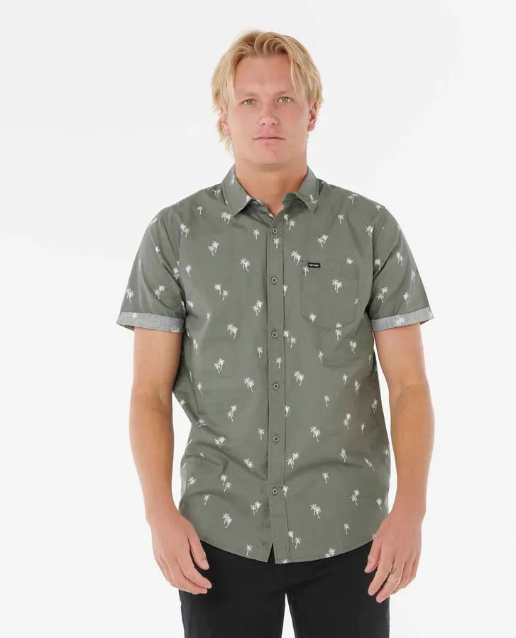 Paradise Palms Short Sleeve Shirt-Willocks Surf