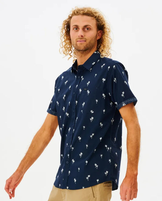 Paradise Palms Short Sleeve Shirt-Willocks Surf