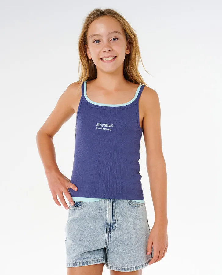 Tabby Denim Short - Girls (8-14 years)-Willocks Surf