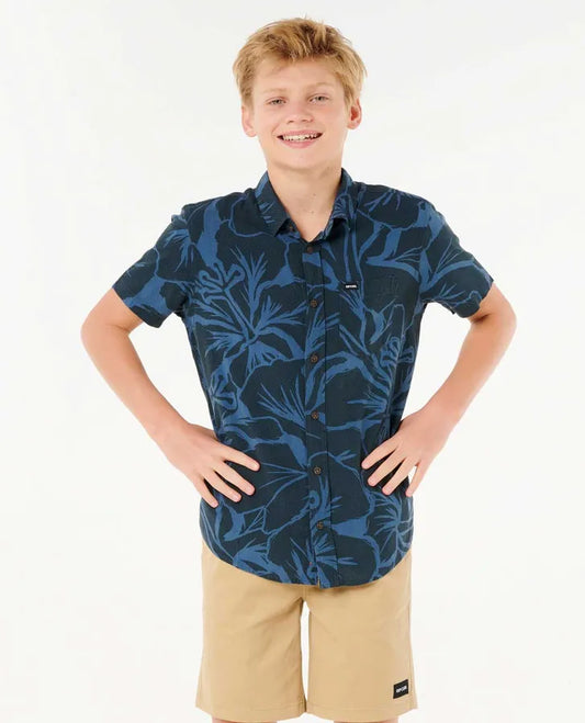 Artist Of The Search - Cody Welsh Short Sleeve Shirt - Boys (8-16 years)-Willocks Surf