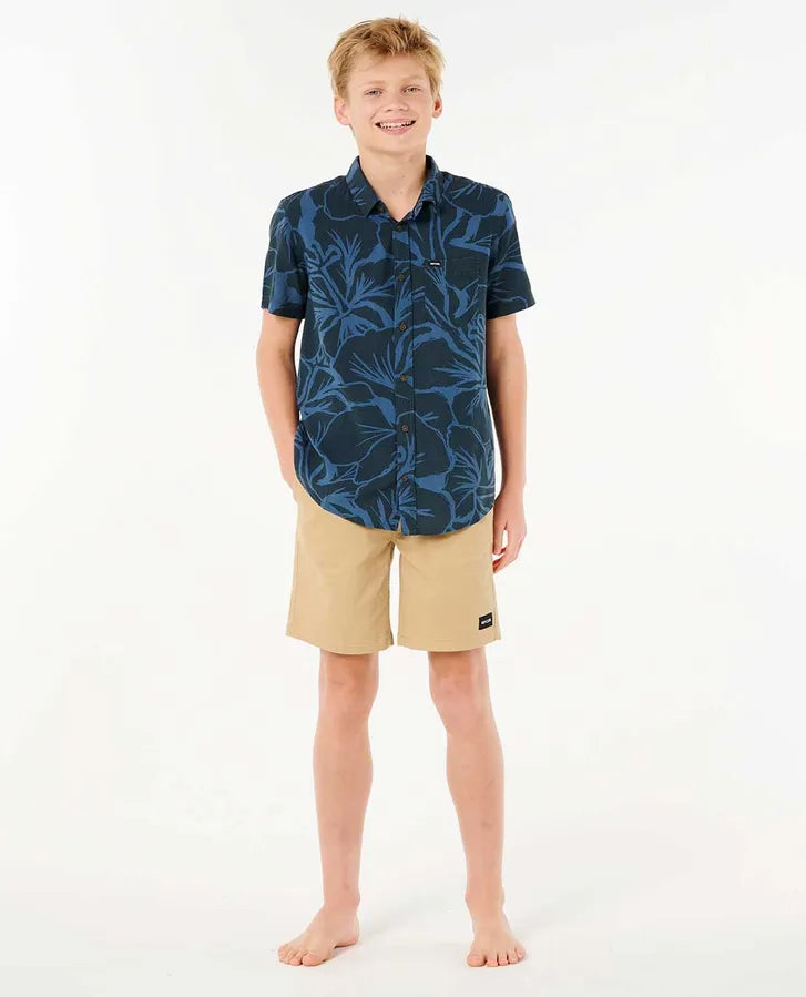 Artist Of The Search - Cody Welsh Short Sleeve Shirt - Boys (8-16 years)-Willocks Surf