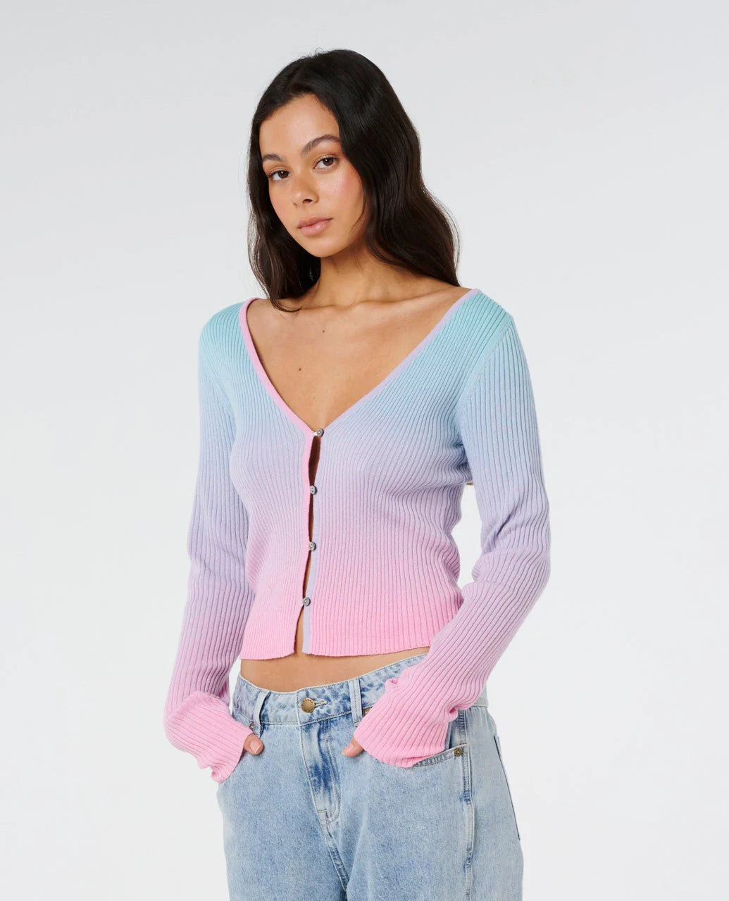 CATALINA OMBRE KNIT TOP