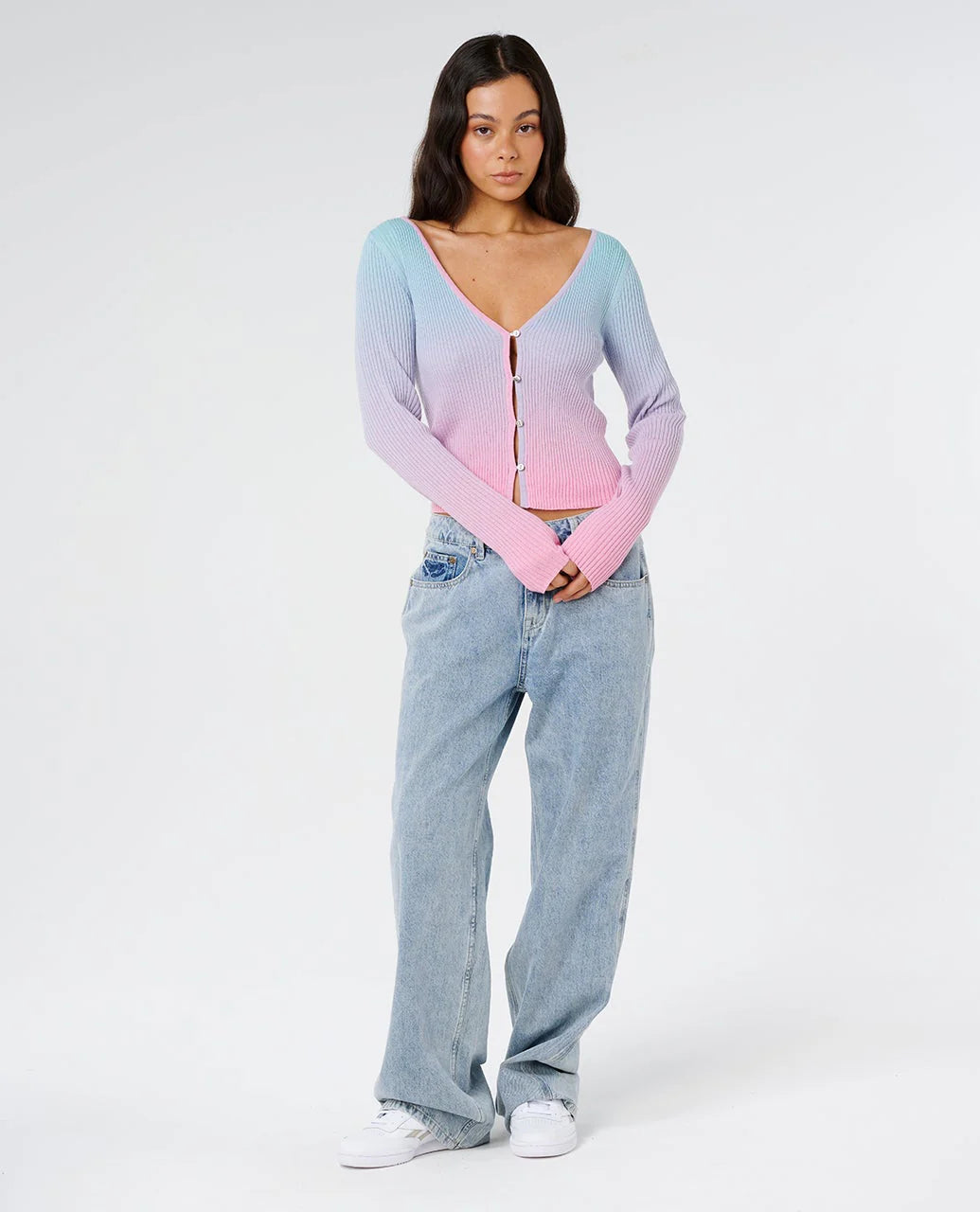 CATALINA OMBRE KNIT TOP