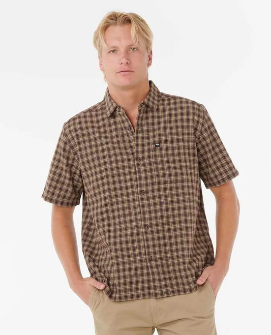 Classic Surf Check Short Sleeve Shirt-Willocks Surf