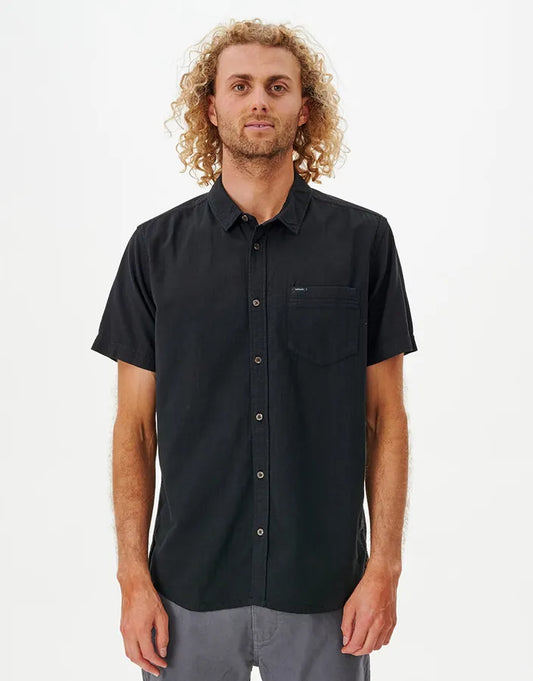 Classic Surf Washed Short Sleeve Shirt-Willocks Surf