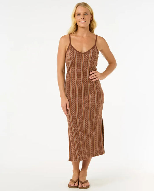 San Carlos Jacquard Knit Midi Dress