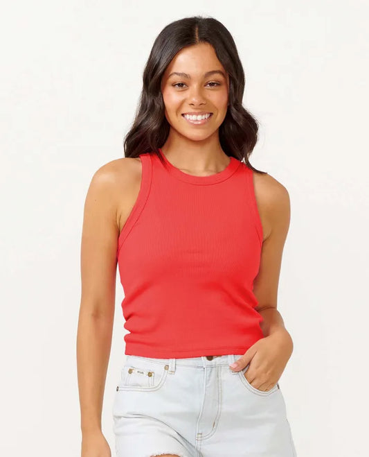 Classic Ribbed Tank Top-Willocks Surf