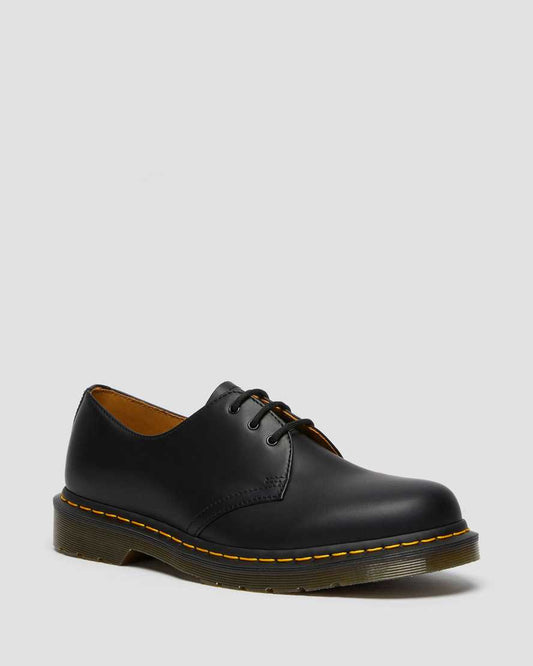 1461 3 Eye Shoe Black Smooth-Willocks Surf