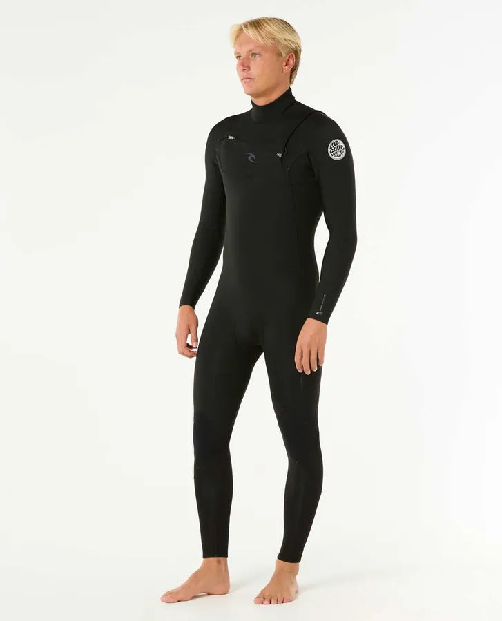 Mens Dawn Patrol 3/2 Chest Zip Wetsuit-Willocks Surf