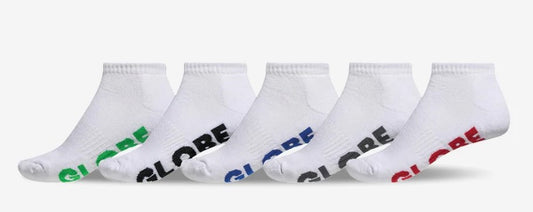 Stealth Ankle Sock 5 Pack White